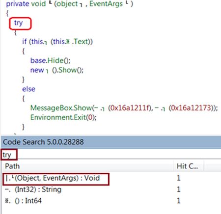 Exception Handling blocks